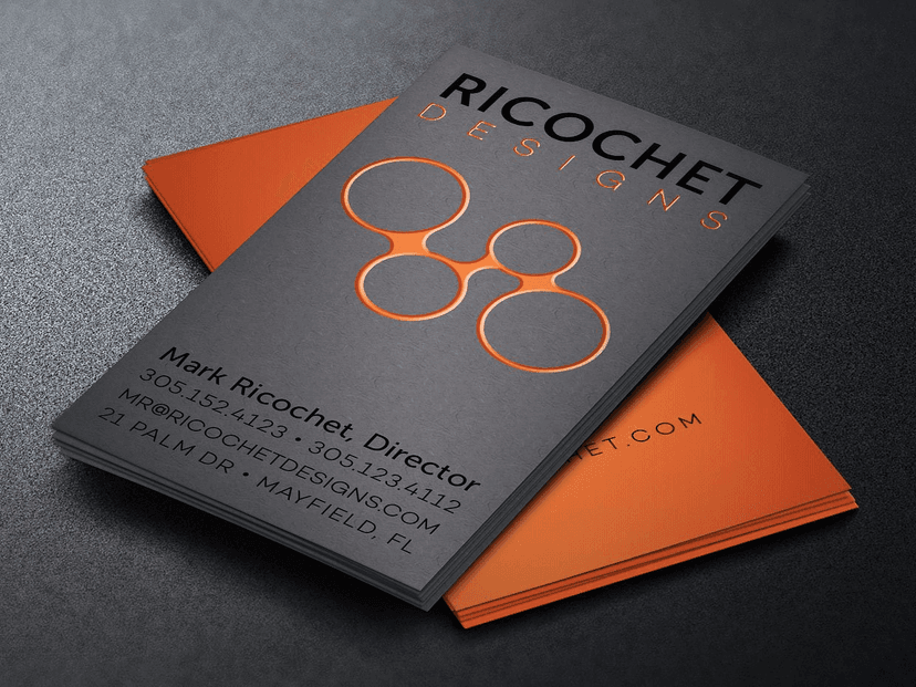Business card design